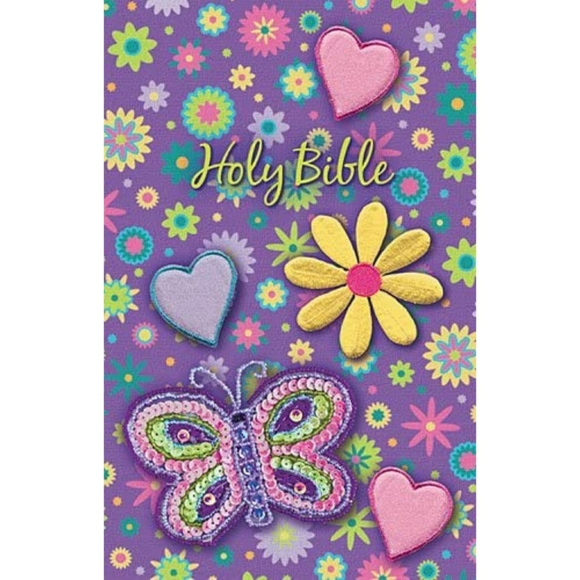 NKJV, Sequin Bible, Flexcover, Purple - Picture 1 of 4
